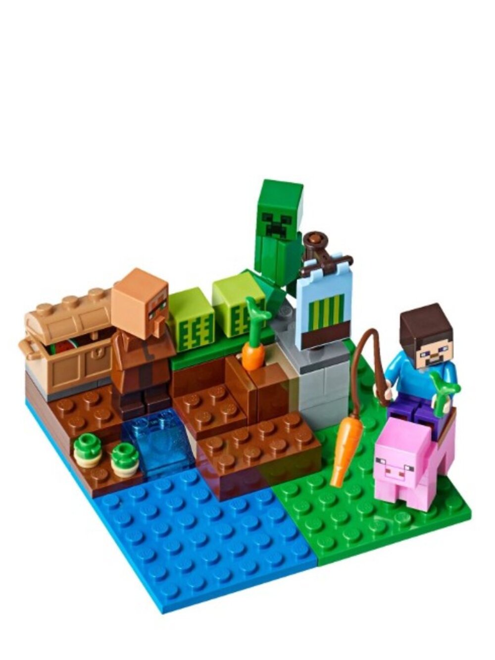 Lego set 21138 | Minecraft - The Melon Farm